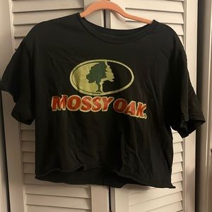 mossy oak crop top